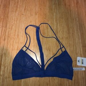 NWT Free People blue bralette